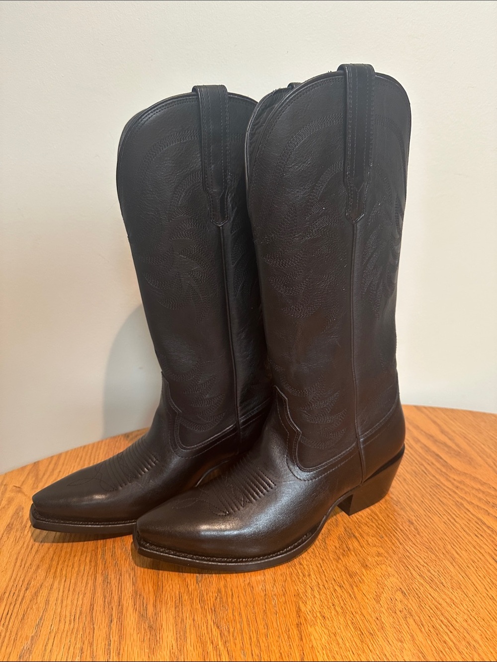 Tecovas—The Annie Midnight—Women’s Black Leather Western Cowboy Boots